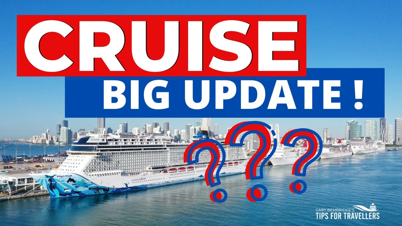 HUGE CRUISE UPDATE : CDC NO TO CRUISE, 2021 Cancellations, Caribbean Ports, Carnival Latest & More