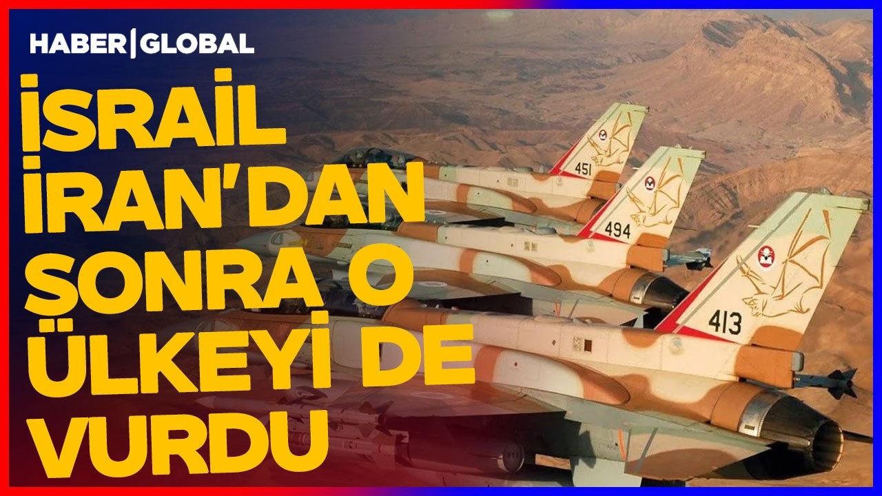 İsrail İran'ın Ardından O Ülkeye de Saldırı Başlattı! Ortadoğu'da Kanlı Saldırı Devam Ediyor