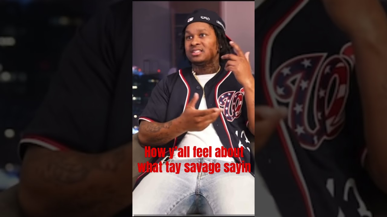 Tay savage speaking 