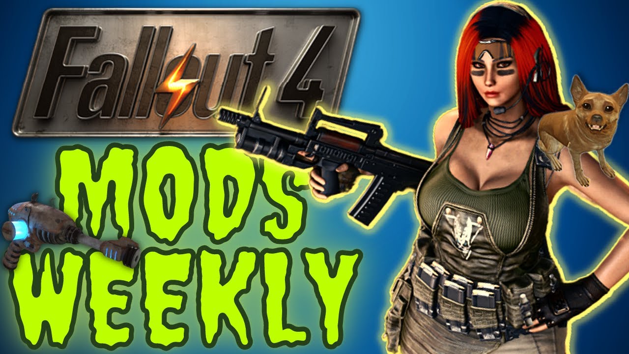 Alien Blaster, Energy Drinks, & MUTATIONS! [Fallout 4 Mods Weekly]