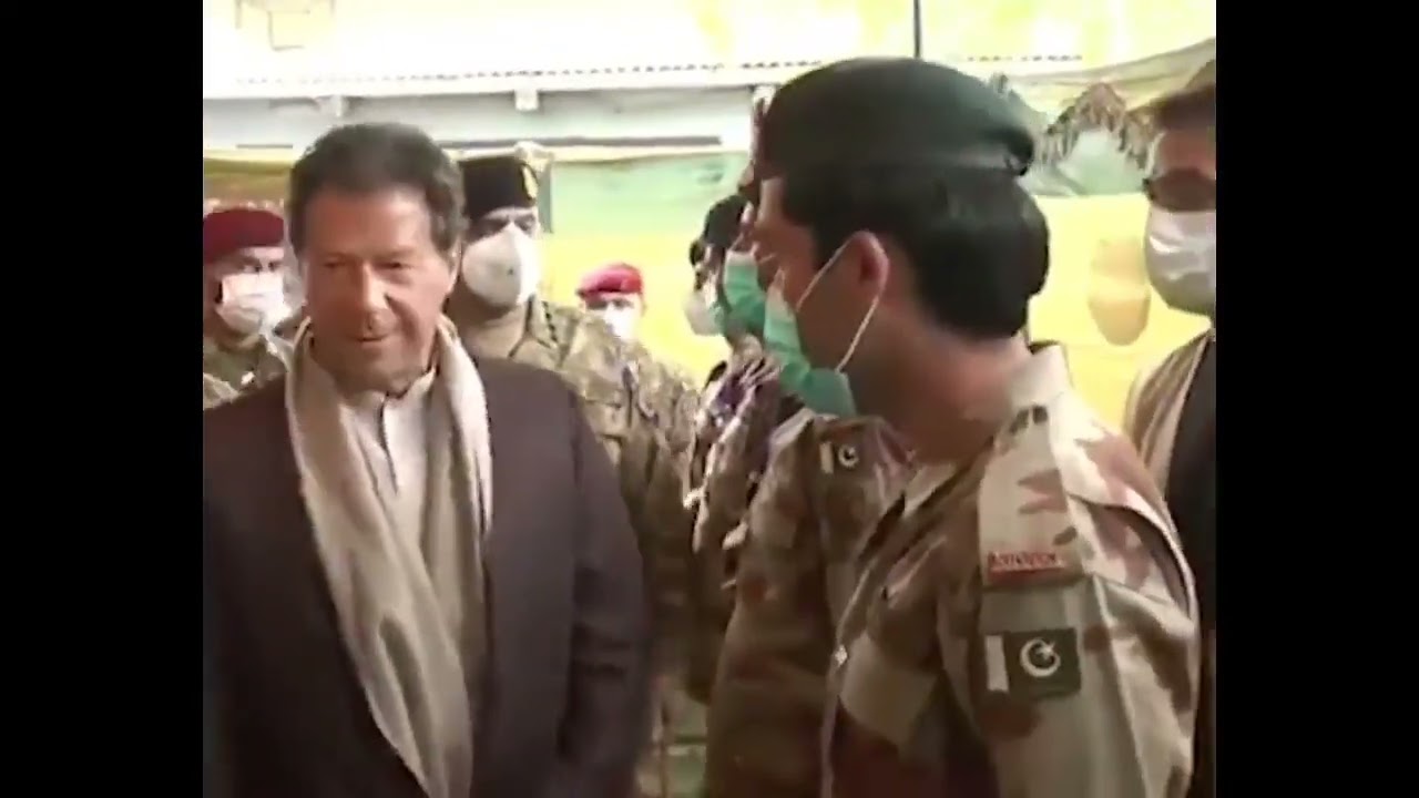 PM Imran Khan has arrived at the Nushki FC Headquarters