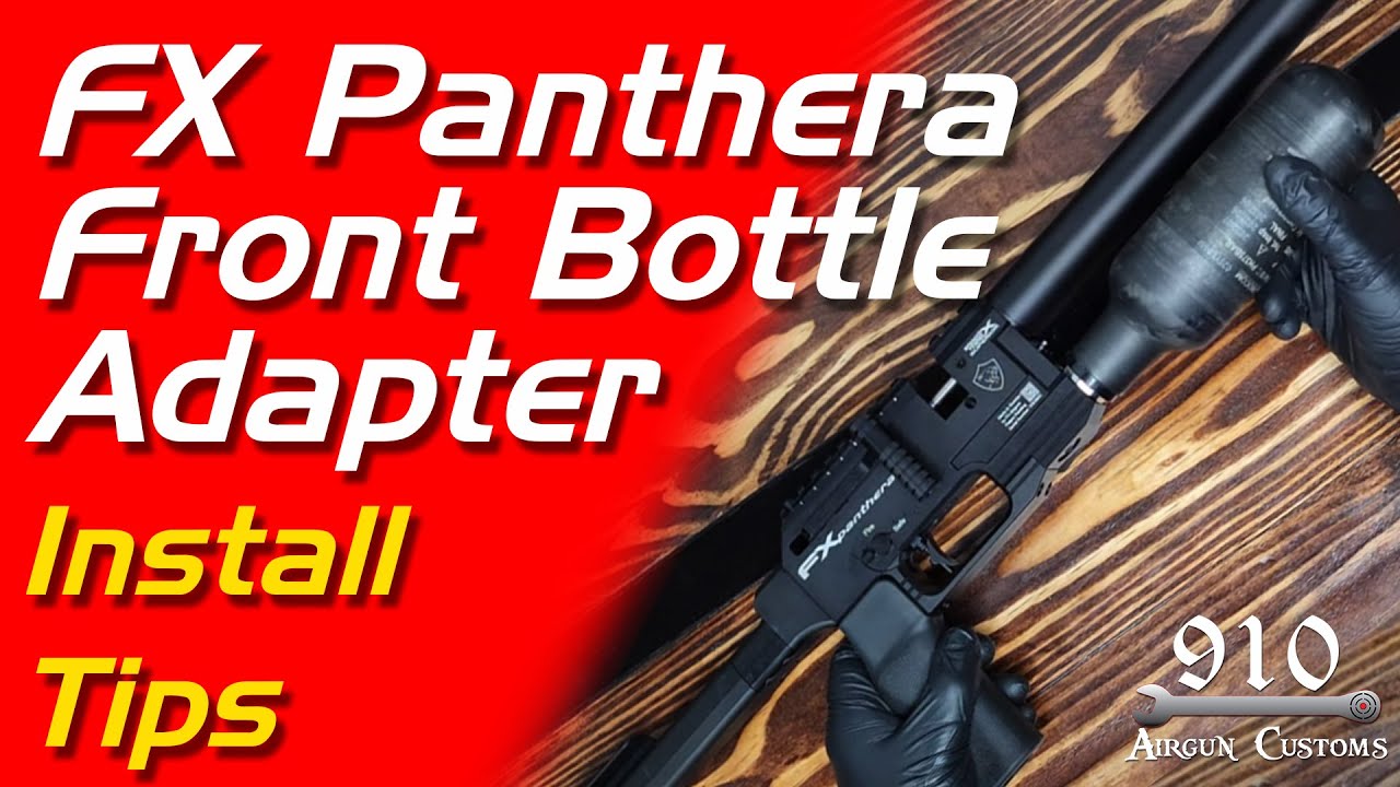 FX Panthera Front Bottle Adapter Install