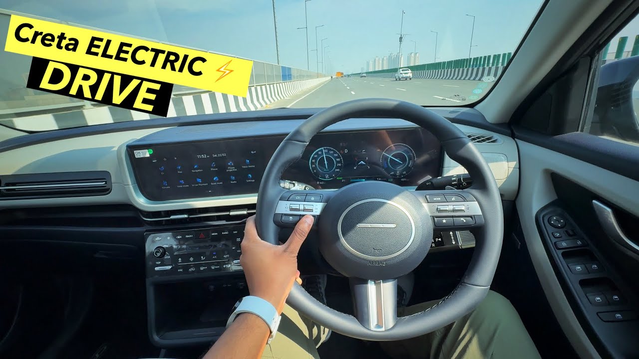 Hyundai Creta Ev Drive Review: Performance, Range, Battery & Comfort Test !! Creta Electric 2025 !