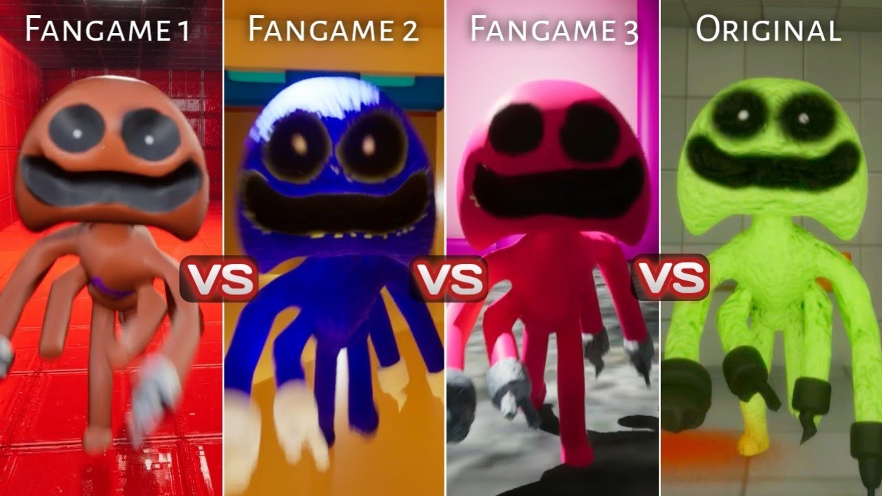 SHELTER OF SURSUR vs SURSUR FANGAMES (BOCC, POWW, SOSS) Mascot Horror Comparison
