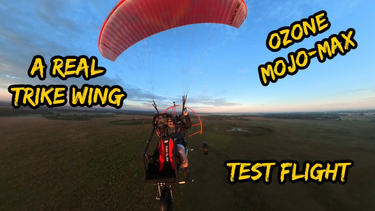 Ozone Mojo Max Review. Finally a dedicated Trike Wing for the Big Guys!