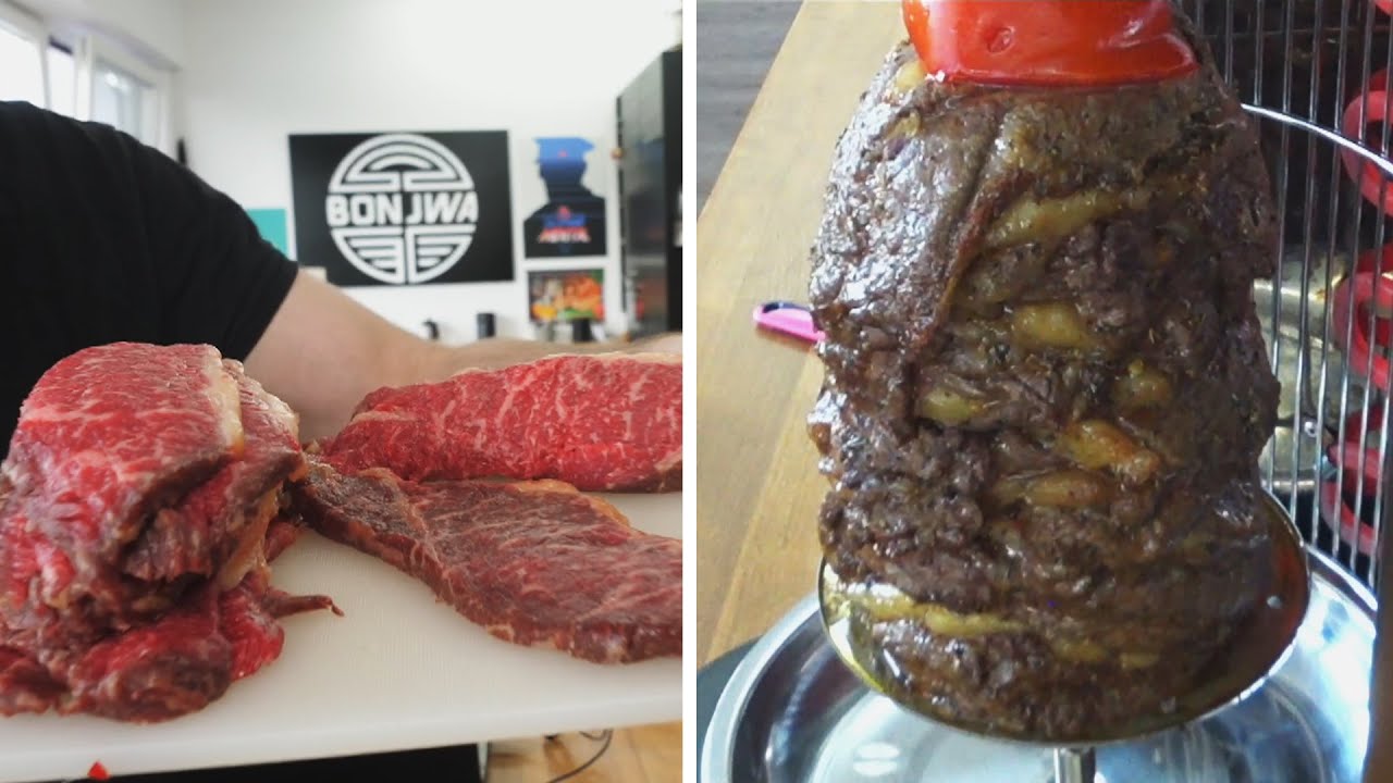 172€ Wagyu Rumpsteak Döner | Komplett übertrieben