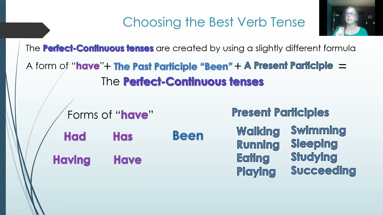 #3 Perfect and Perfect Continuous Verb Tenses