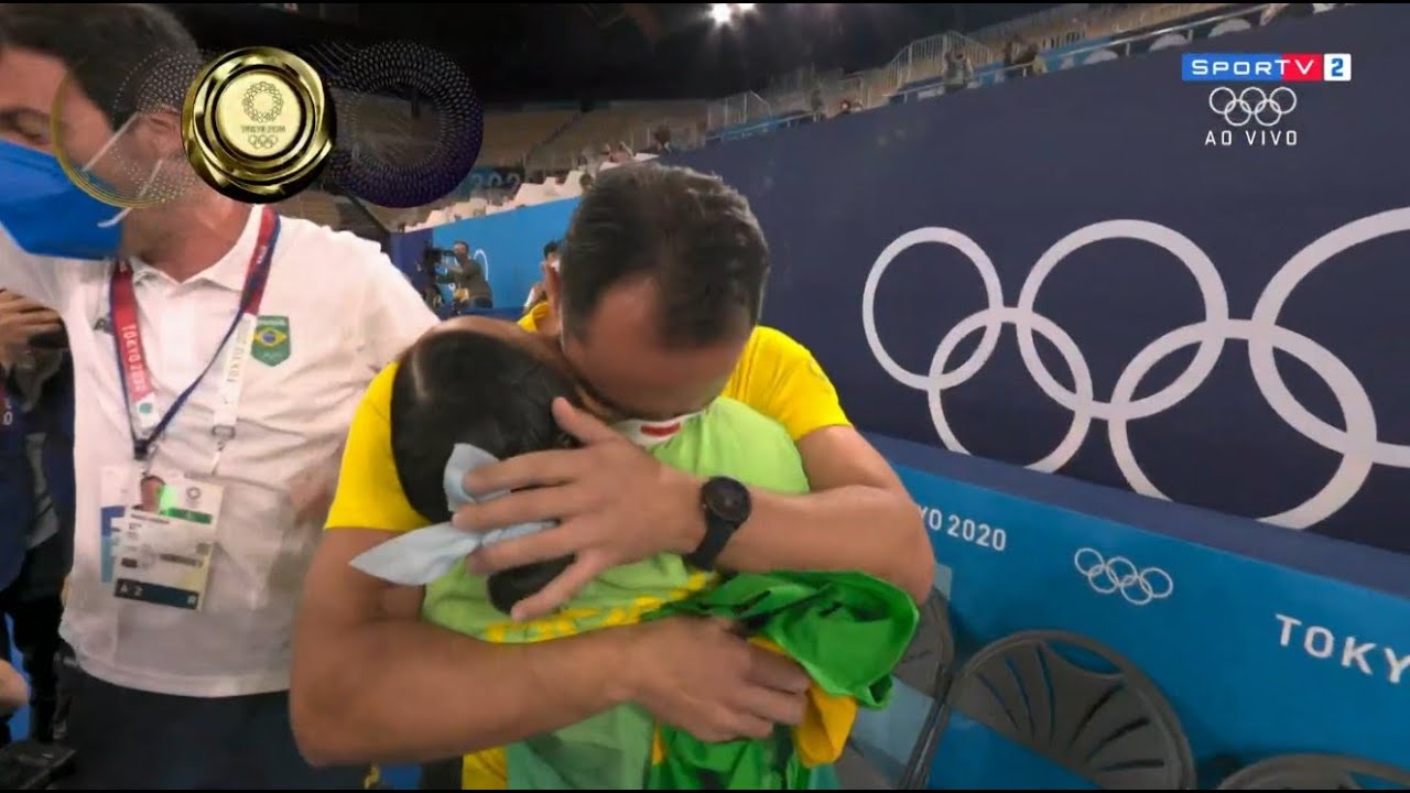 Rebeca Andrade Medalha De Ouro Na Ginástica artística Salto Olimpíadas Tóquio 2020