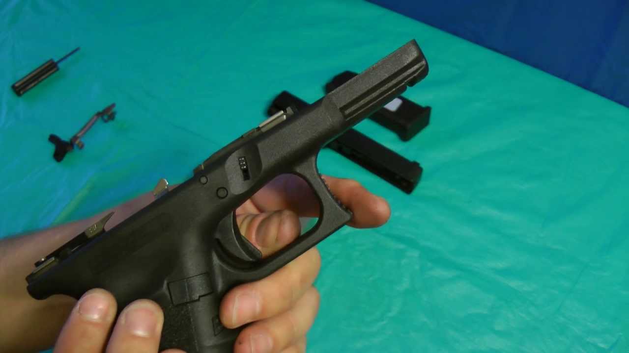 Установка спускового крючка на Glock (Glock 19)
