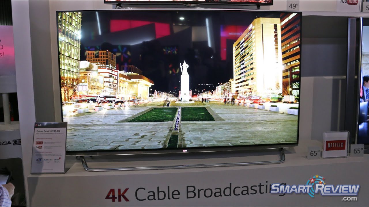 CES 2014 | LG 4K Ultra HD TV Lineup | UHD TV Features | LED and OLED | SmartReview.com