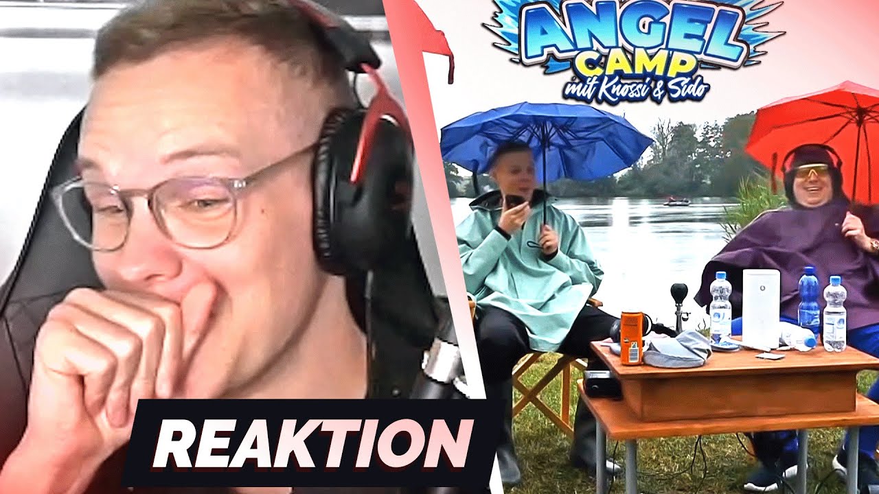 Angelcamp Tag 2 🐠 Sascha rastet aus 🤬🤣 | Reaktion