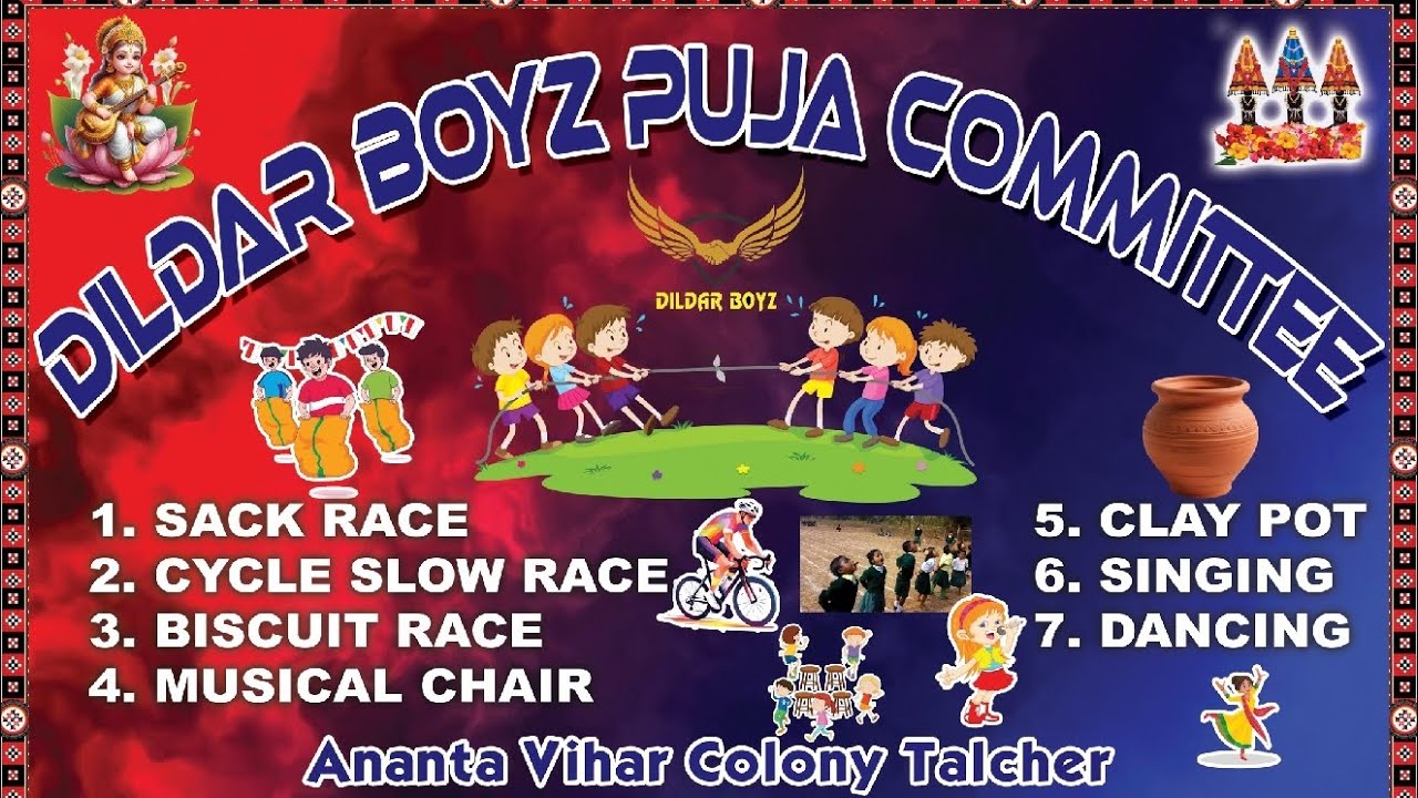 DilDar Boyz Puja Committee Ananta Vihar Talcher 