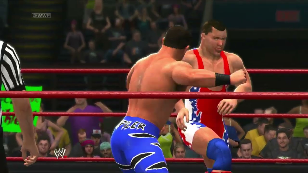 WWE 2K14: Kurt Angle Vs Chris Benoit ( WWF 97 -01 Save )