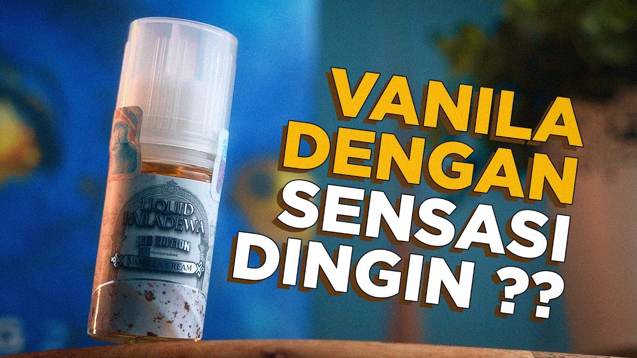 LIQUID PARADEWA ICE EDITION - VANILA CREAM BY RCRAFT - VANILA DENGAN SENSASI DINGIN ??