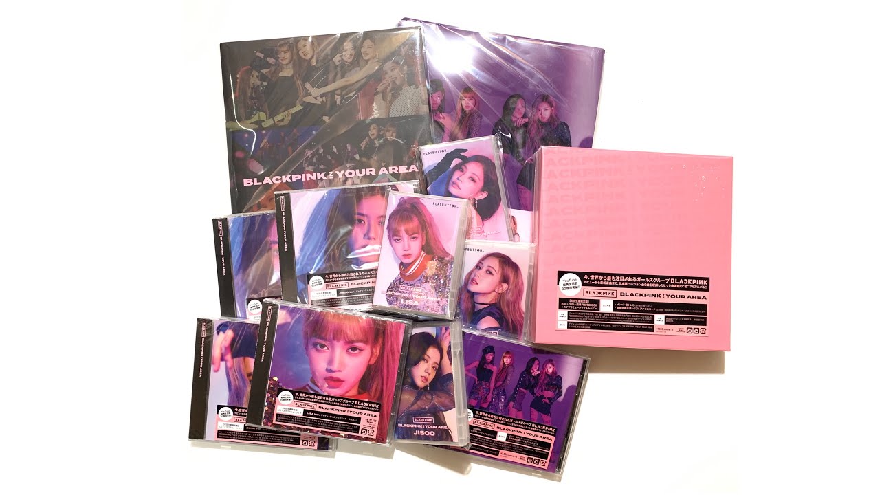 Unboxing BLACKPINK 1st Japanese Album BLACKPINK IN YOUR AREA ALL Ver | BY myminyoongix93 THAI BLINK