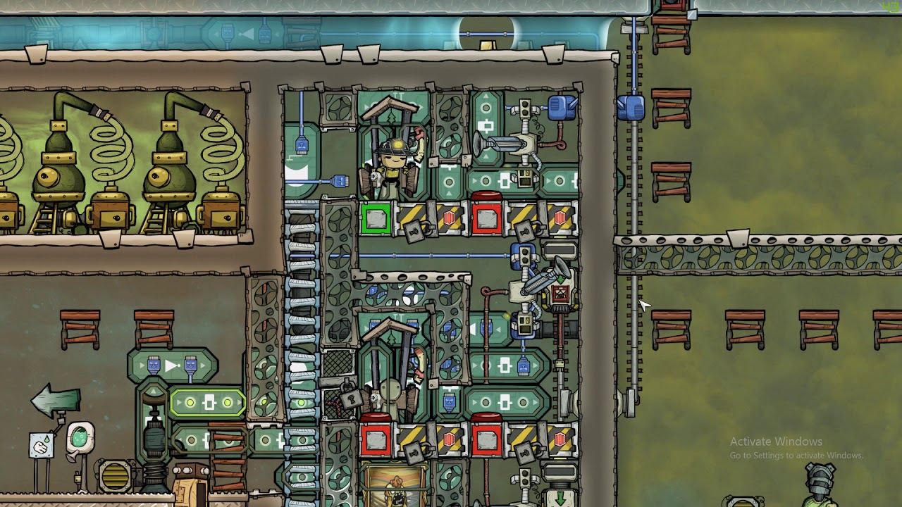 Oxygen Not Included: Fully Automated+Stackable Morb Farm w/ Built in Airlock