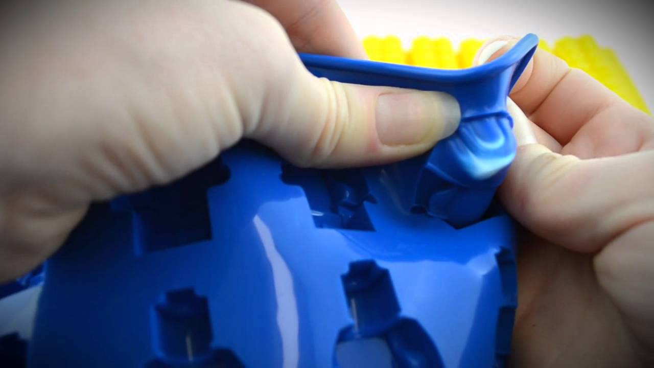 kitnaks&trade; 100% LFGB Silicone Lego Candy Molds vs Other Brand - 