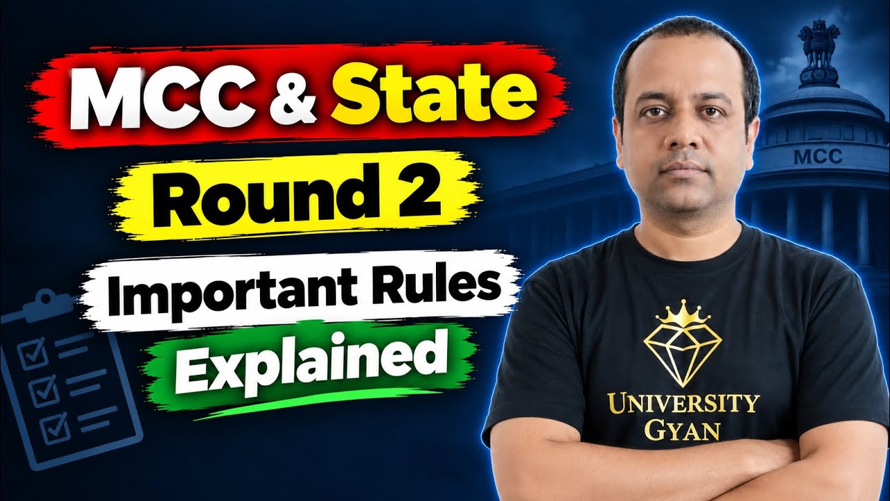 MCC Counselling Round 2 Important Instructions | NEET UG Counselling |