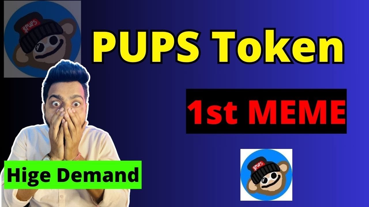 PUPS Token Price Prediction | BRC-20 Ordinals | 1st MEME Coin