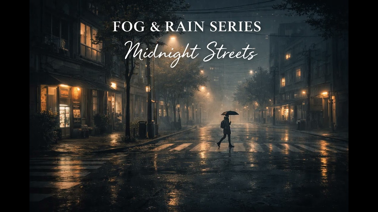 Midnight Streets | Quiet Piano Music for Late Night Listening