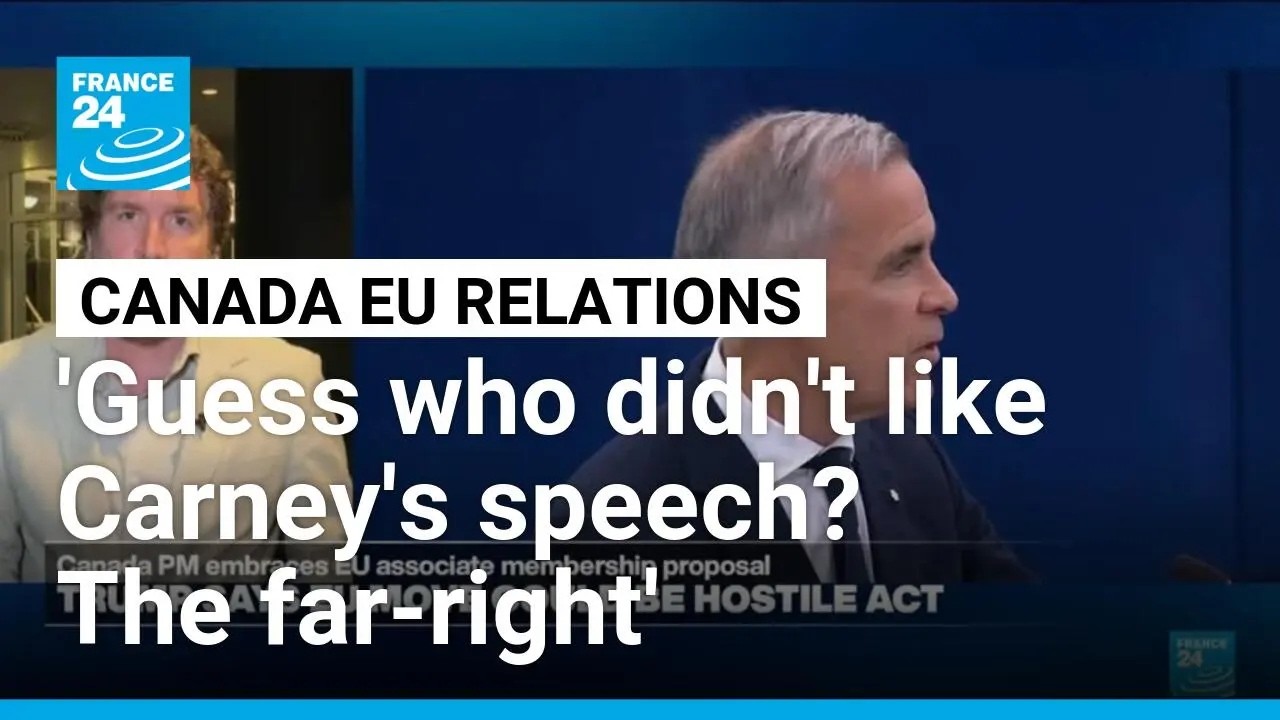 'Guess who didn't like Mark Carney's speech today? The far-right' &bull; FRANCE 24 English