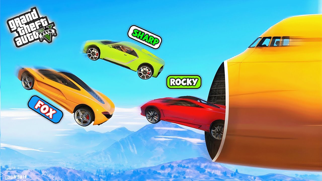 GTA 5 Stunt Race With Friends🤯 - Rocky Tamil Gaming