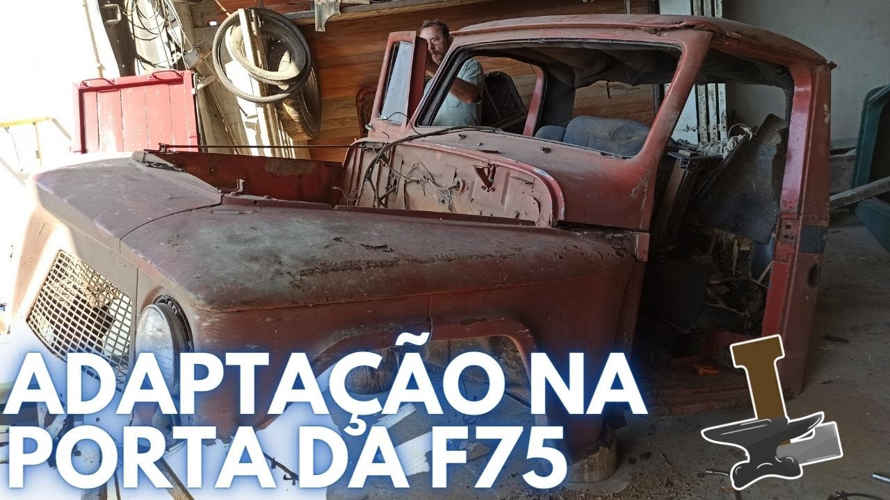 Adapta&ccedil;&atilde;o na porta da F75 - Leonel Novack