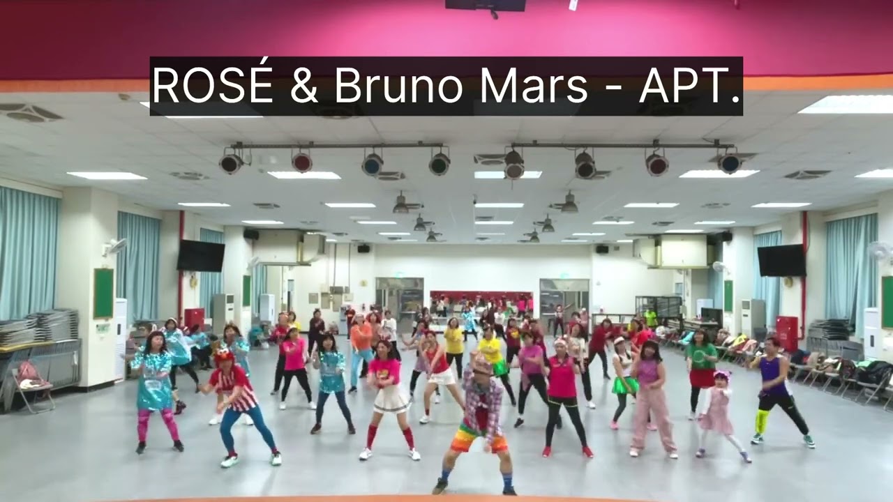 ROSÉ & Bruno Mars - APT. by KIWICHEN Dance Fitness #Zumba
