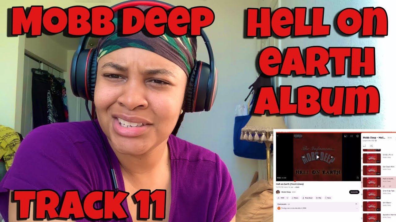 MOBB DEEP “ HELL ON EARTH ALBUM REACTION “ TRACK 11 “ HELL ON EARTH ( FRONT LINES )