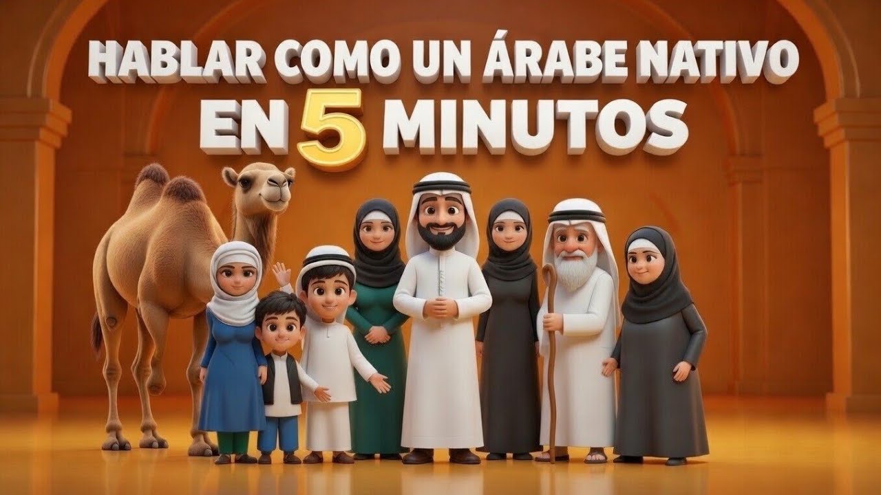 PRESÉNTATE EN ÁRABE COMO UN NATIVO EN  5 MINUTOS - (L2)قدم نفسك باللغة العربية باحترافية - ايجيبستون