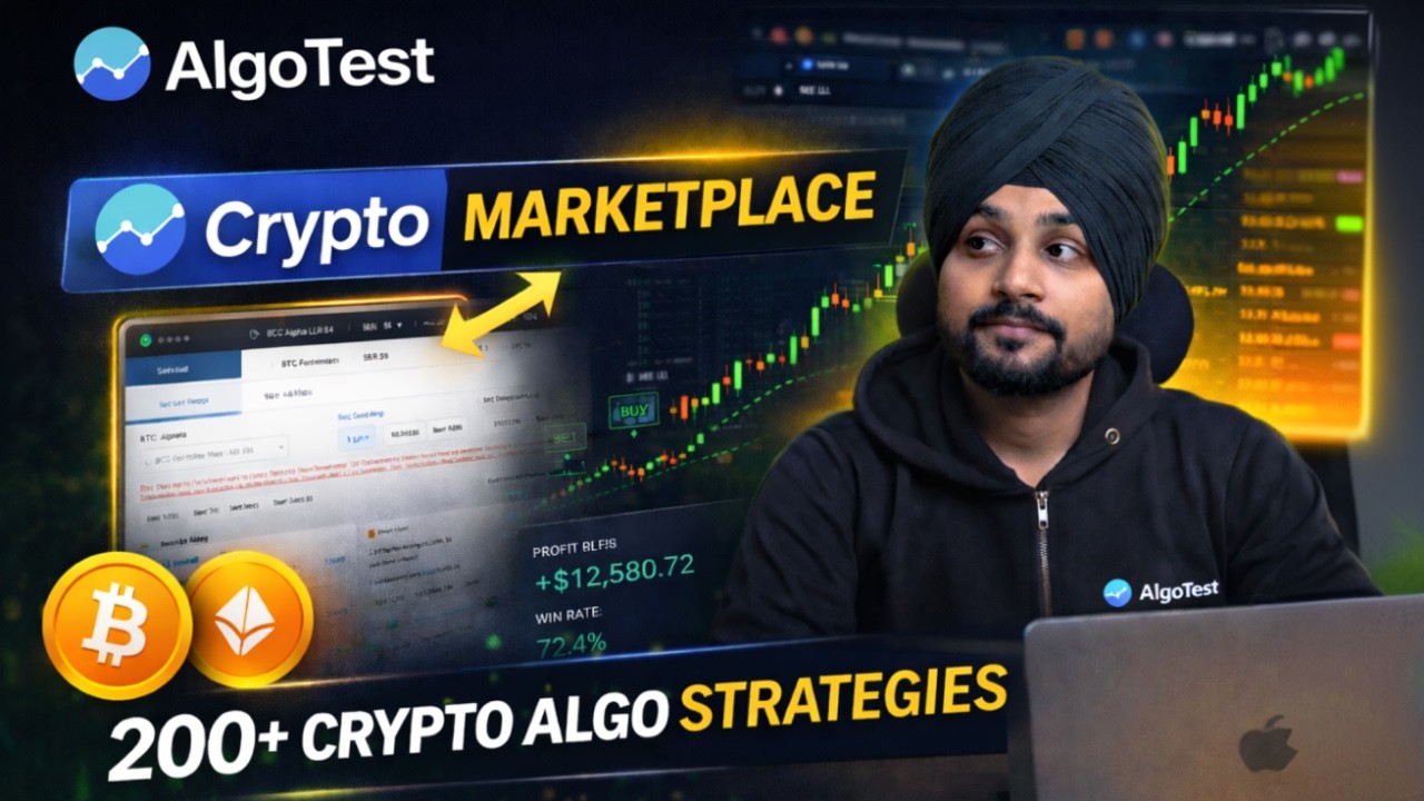 How to Use AlgoTest Crypto Marketplace | Crypto Algo Trading Step-by-Step