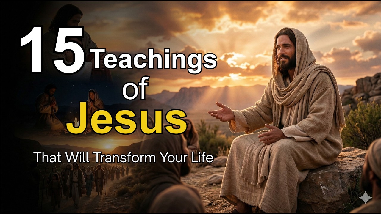15 Teachings of Jesus That Will Transform Your Life | Christian Motivation