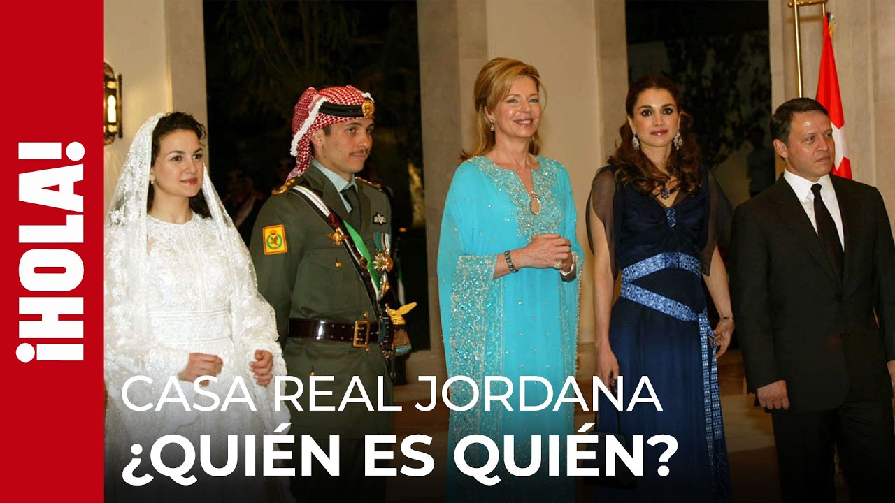 Quién es quién en la Familia Real jordana: de las 4 esposas del rey Hussein a la carismática Rania