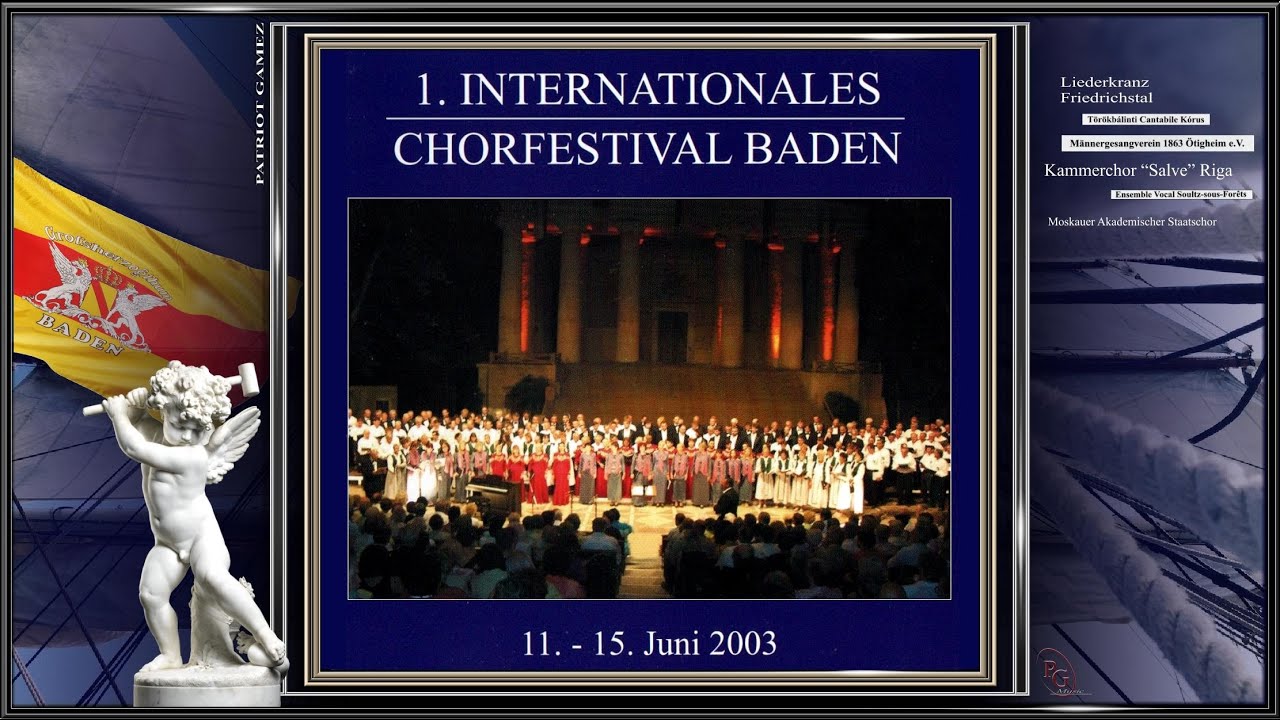 LIEDERKRANZ FRIEDRICHSTAL ~ In der Fremde - Rudi Kühn ~ Ltg. GEROLD ENGELHART (2003)...