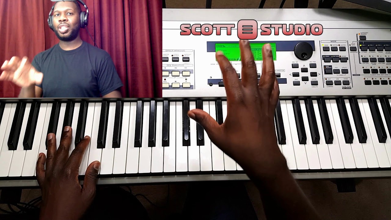 Praise Break/Shouting Music Bass Line Piano Tutorial