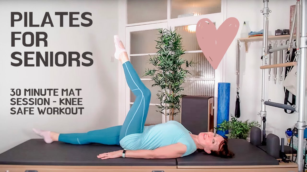 Mat Pilates for Seniors 60+ Build core strength, improve flexibility and coordination- 30 Minutes