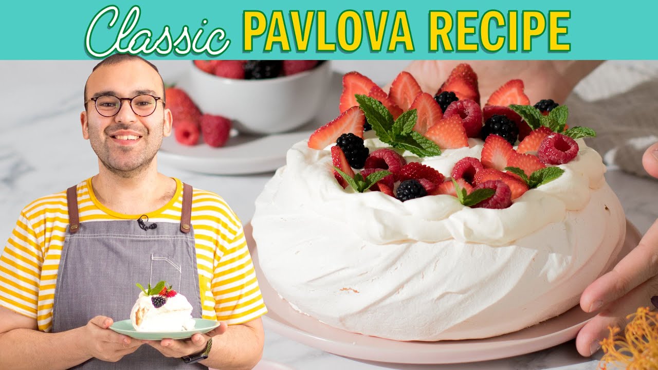 Classic Pavlova Recipe - The Scran Line