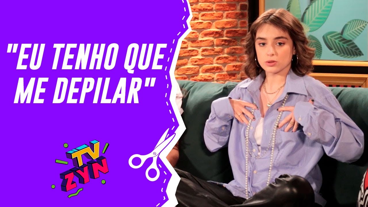Bel Moreira explica o motivo de n&atilde;o depilar suas axilas | CorteZyn #Azamigas
