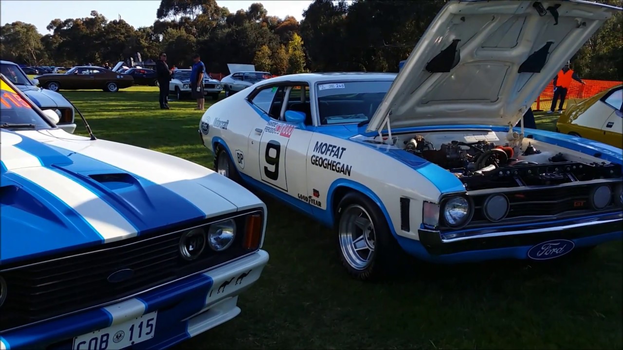 Ford xa xb xc coupes at all ford day Adelaide 2017