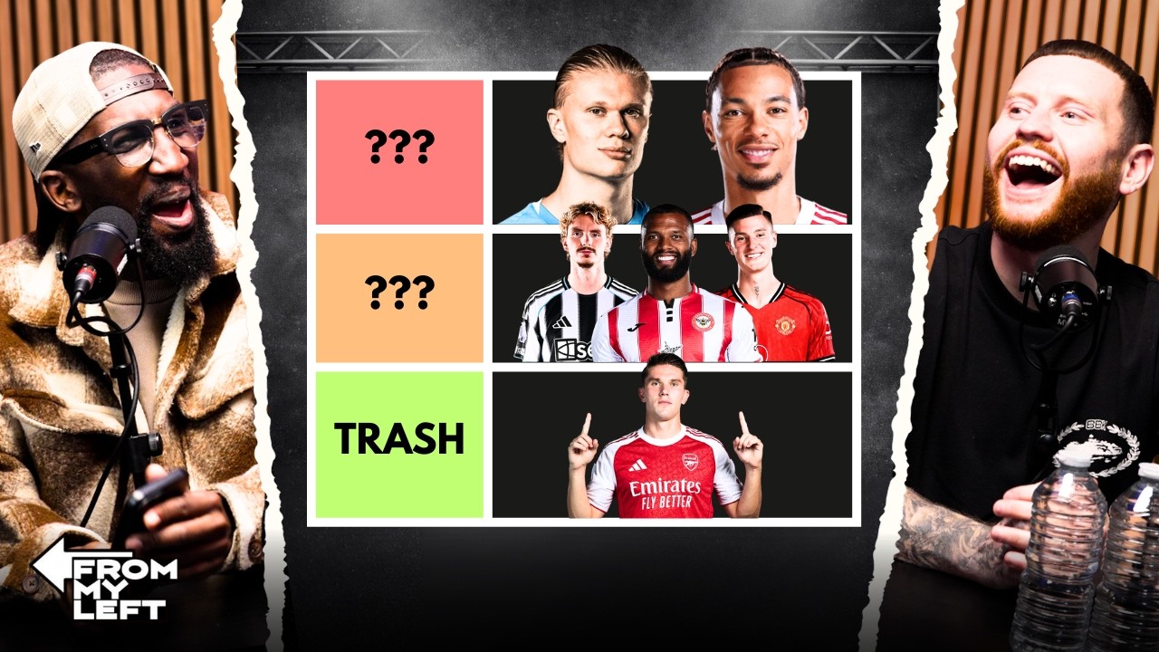 BEHZINGA RANKS EVERY STRIKER IN THE PREMIER LEAGUE!!! | FROM MY LEFT FT. @Behzinga