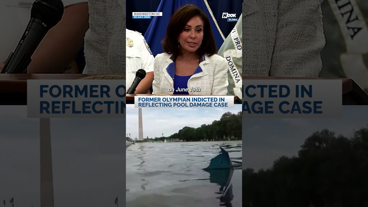 Former Olympian indicted for allegedly damaging Reflecting Pool