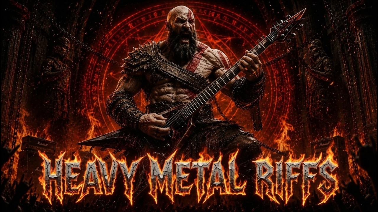 ⚔️ GOD OF WAR METAL: Brutal, Dark & Vengeance-Fueled Metal Anthems | 1 Hour Vol.7