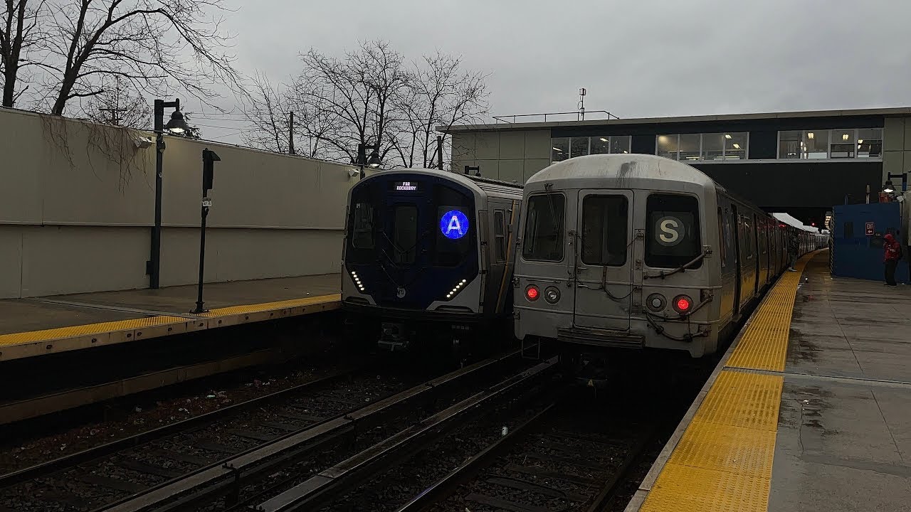 IND Rockaway Line: (A) / (S) Train Action @ Broad Channel