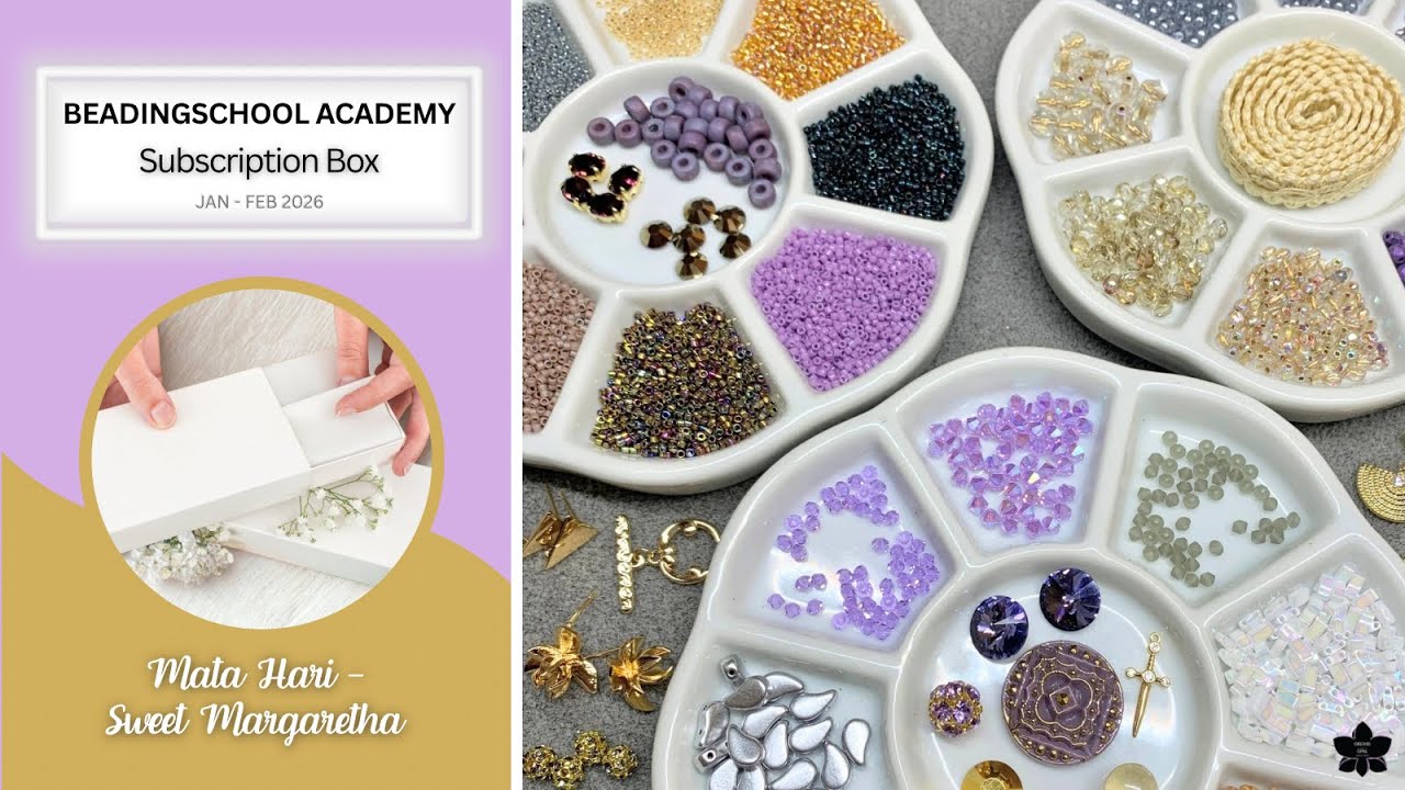 Подписка на Академию BeadingSchool - Мата Хари | Январь - февраль 26 г.