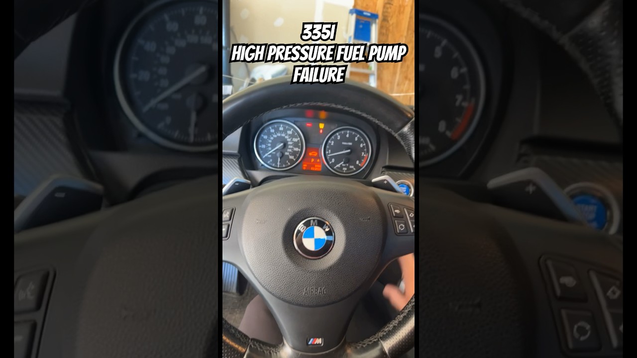 335i High Pressure Fuel Pump early symptoms 😔