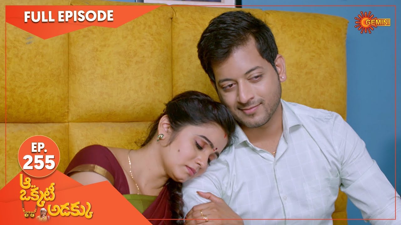 Aa Okati Adakku - Ep 255 | 07 July 2022 | Gemini TV Serial | Telugu Serial