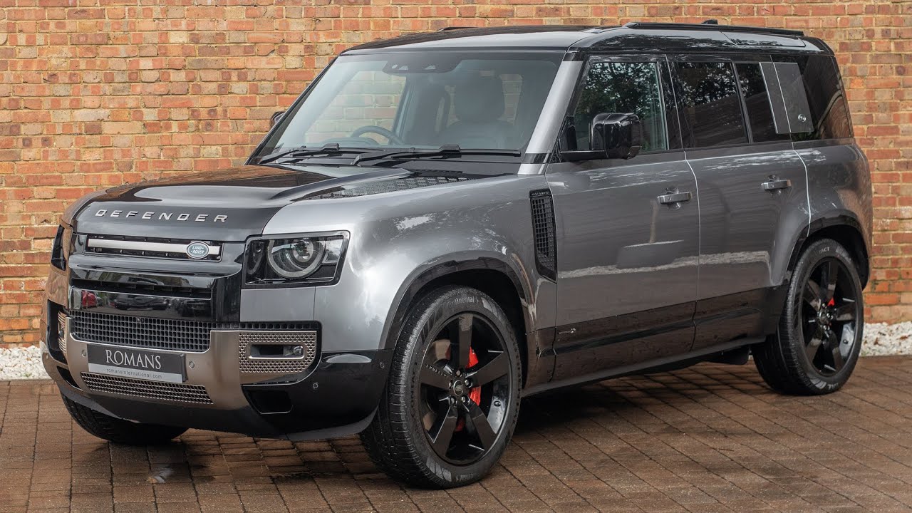 2020 Land Rover Defender 110 X P400 - Eiger Grey - Walkaround & Interior | Romans International [4K]