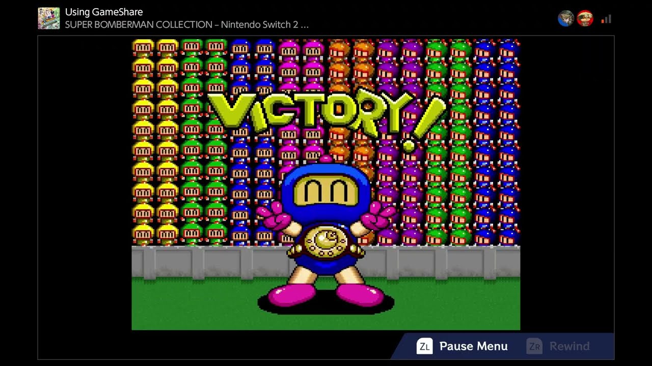 Super Bomberman Collection - 2-Player Online Gameplay (via GameShare)