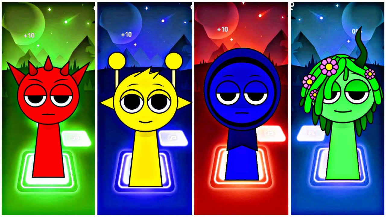 Tiles Hop | Tiles Hop Gameplay| Coffin Dance version |Coffin Dance meets|Cartoon Characters!|