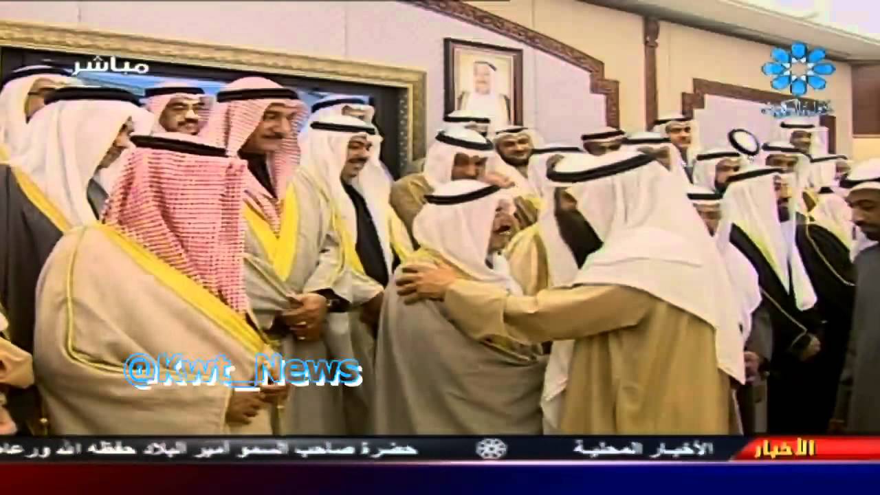 حسين القلاف يرفض السلام على سمو الأمير الشيخ صباح الأحمد الجابر الصباح 15فبراير2012